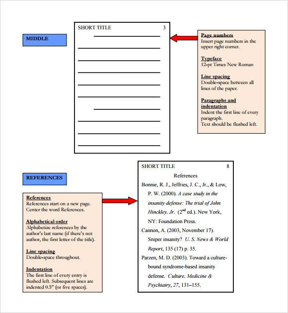 Apa Outline Template Download Free